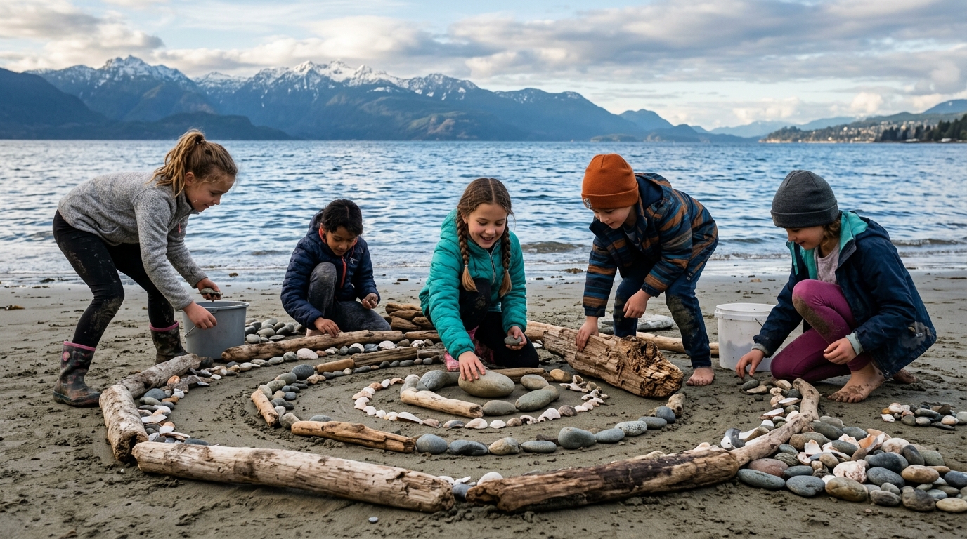 Coastal Land Art Camp
